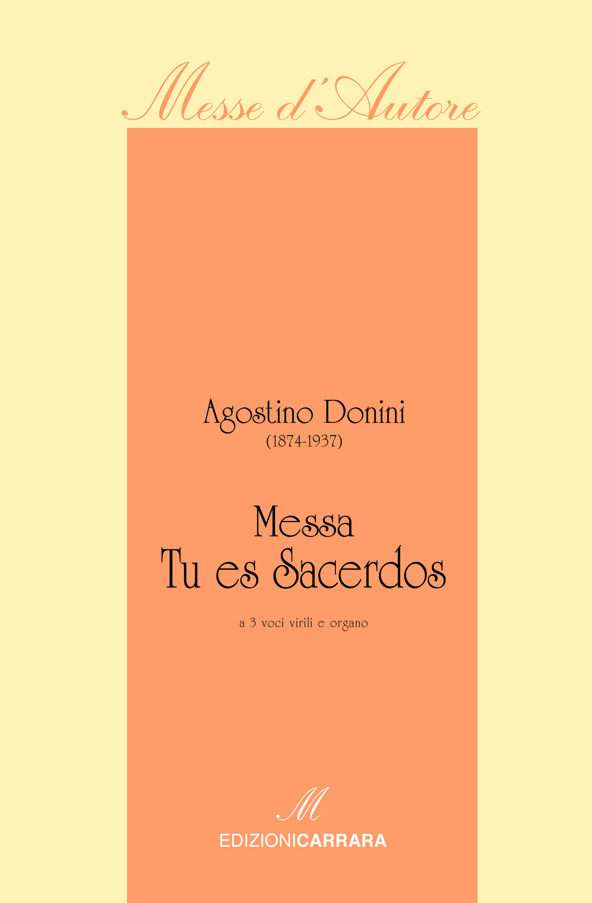 Messa Tu es Sacerdos