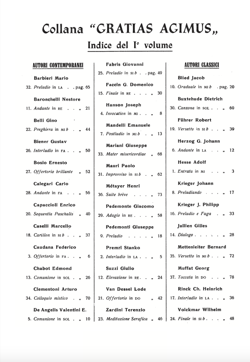 Gratias Agimus - Vol.1 - immagine 2