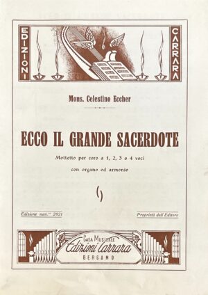ECCO IL GRANDE SACERDOTE