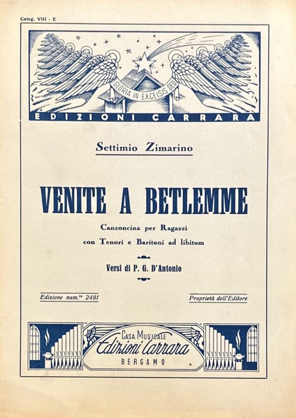 VENITE A BETLEMME