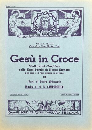 GESU' IN CROCE