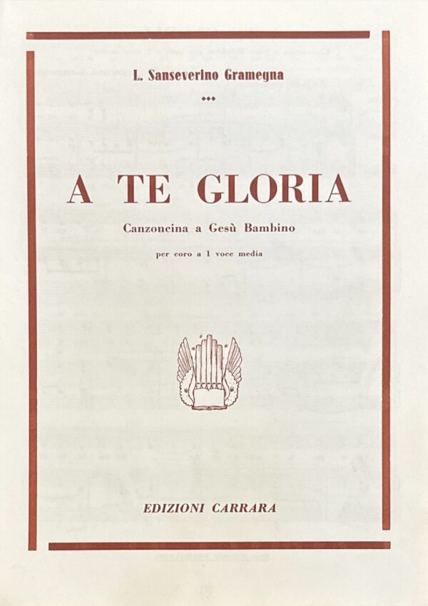 A TE GLORIA