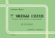 77 Solfeggi Cantati - III Fascicolo