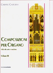 Composizioni per organo - Vol.III