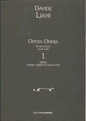 Opera omnia 1 - Missa Hodie Christus natus est